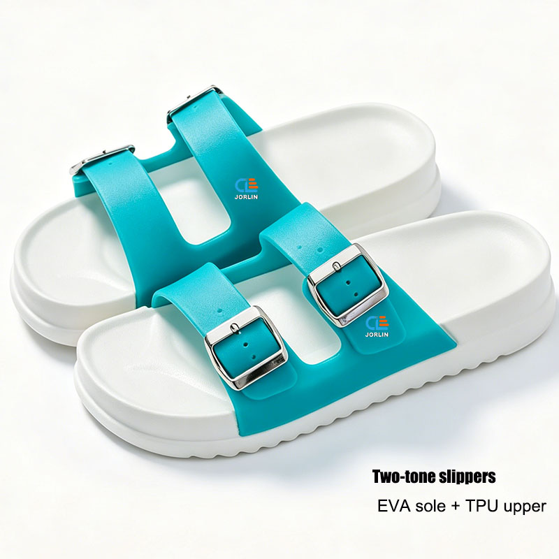 Two-Tone TPU EVA Women Slide S