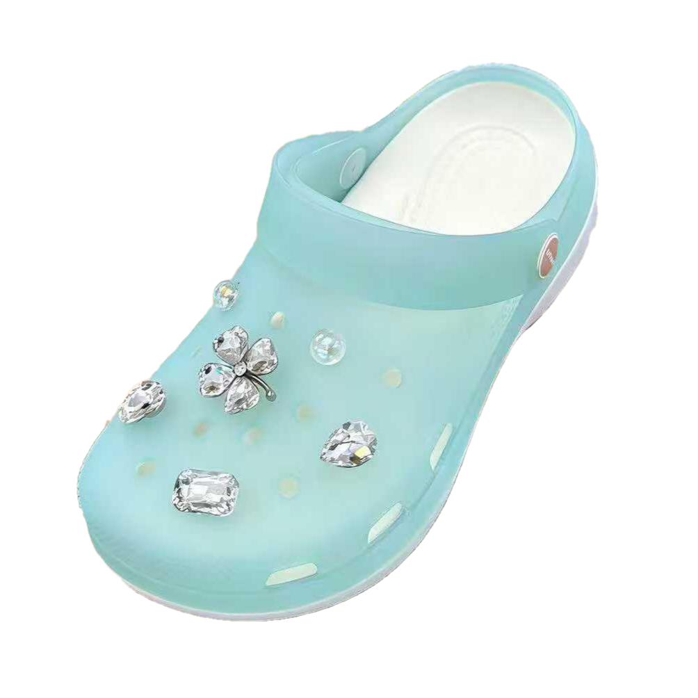 Women Transparent Jelly Clogs